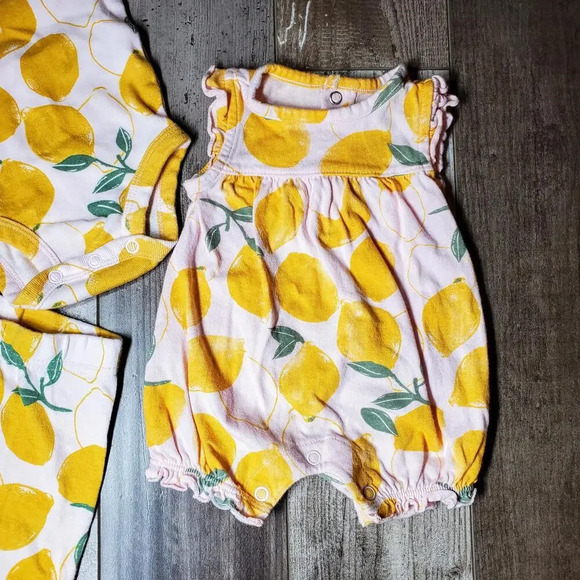 Just One You Made By Carter's Lemon Newborn Baby Bundle Size NB & 3M - Picture 9 of 11